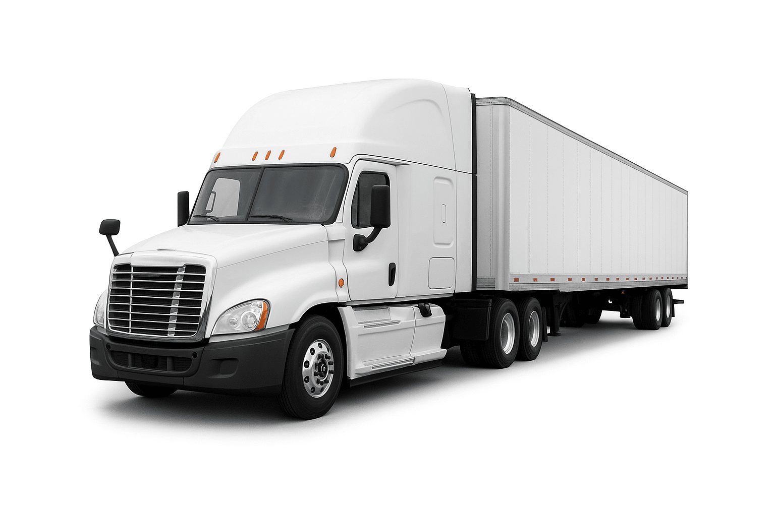 Logistics Company USA Modern K&A Tranz LLC truck providing logistics and transportation service in the United States